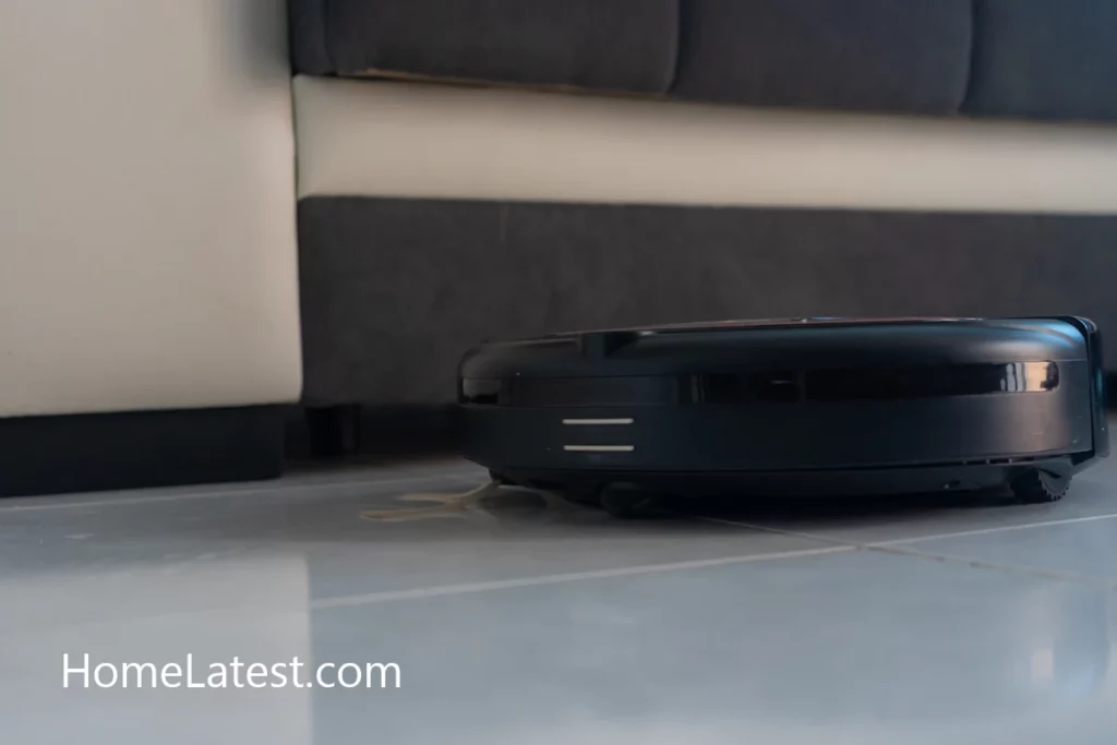 Robot vacuum cleaner used on hard floor in india