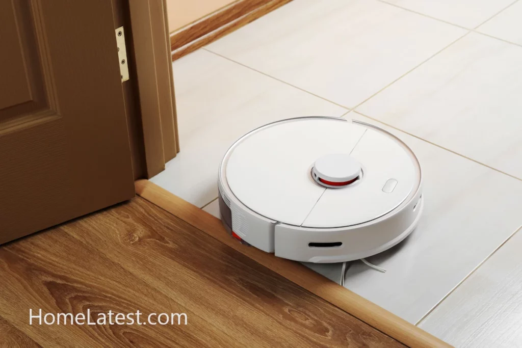 Robot Vacuums Go Over Transition Strips